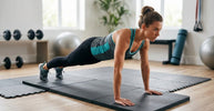 De voordelen van een fitnessmat bij thuis sporten
