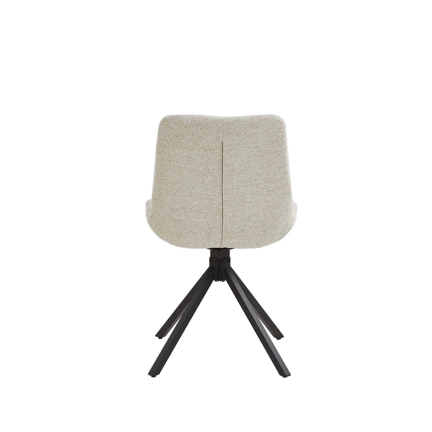 Set van 2 Eetkamerstoelen – Taupe/Zand – Vergaderstoelen – Stoelen – Draaibaar