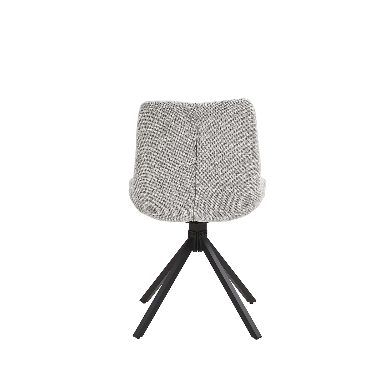Set van 2 Eetkamerstoelen – Naturel/Créme – Vergaderstoelen – Stoelen – Draaibaar
