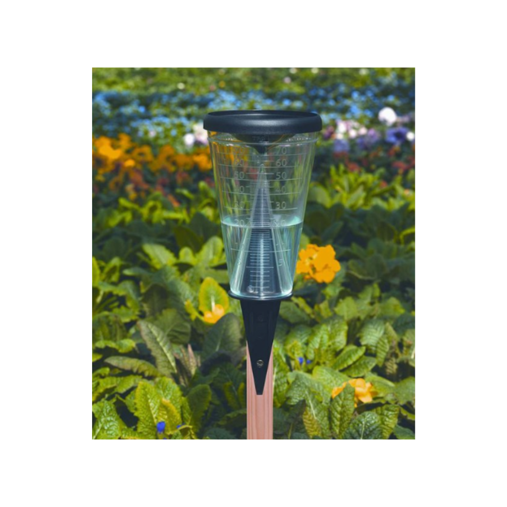 TFA Regenmeter/neerslagmeter - analoog - kunststof - 31 cm - zonder stok - buiten/tuin