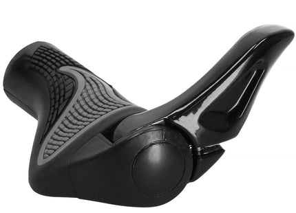 Handvatten Fiets | Handvatten | 14 cm | Zwart/Grijs