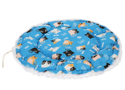 Kattenmand | Cats | Huisdier bed |  Polyester | 73 cm | Blauw