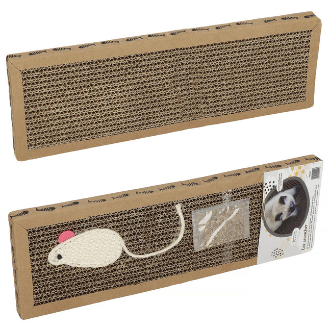 Krabplank - Inclusief Kattenkruid - Voor Katten - Speelgoed - Duurzaam