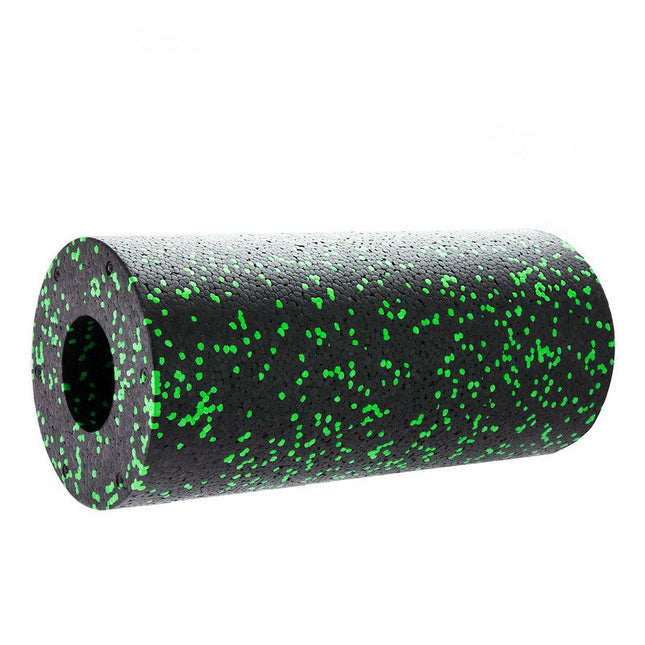 Foam Roller | Medium Hardheid | 33 cm | Zwart/Groen