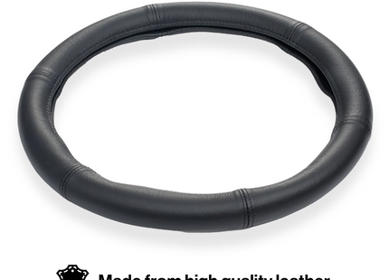 CarPassion Stuurhoes - Steering Cover - Leer - Ø 37-39 CM