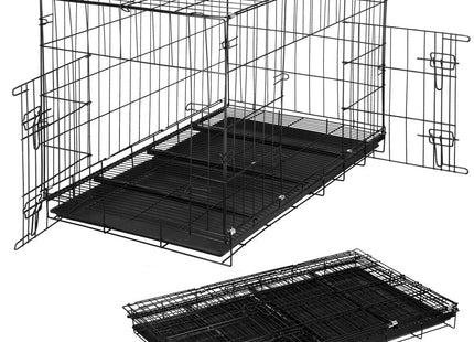 Hondenbench | Bench | Hond / Kat | 100 x 60 x 70 cm | Zwart