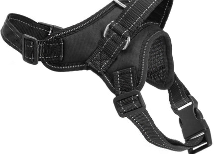 Hondentuigje - Hondenharnas - Verstelbaar - Zwart - 10 - 18 KG - S