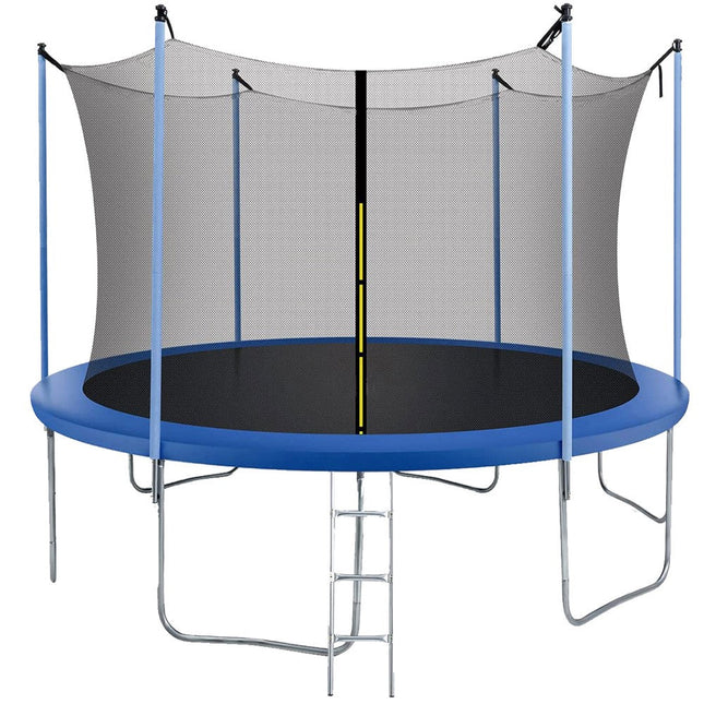 Veiligheidsnet Trampoline | Ø 305 cm | Trampoline Net | Geschikt Voor 6 Palen | Zwart