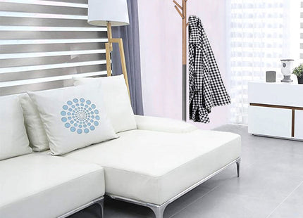 Kapstok Staand | Kapstok | 6 Haken | 180 cm | Metaal | Zwart/Bruin