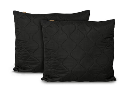 Kussen - 70 x 80 cm - Zwart- Hoofdkussen - Anti Allergie & Ademend - All Year kussen - Zomerkussen & Winterkussen