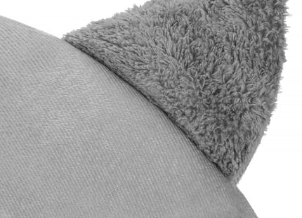 Kattenmand - Kattenhuis - Bed - Kussen - 27 x 31 x 36 cm - Grijs