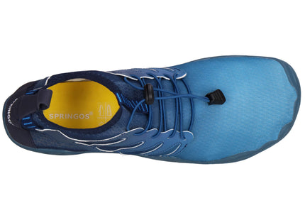 Waterschoenen - AQUA Shoes - Sneldrogend - Rubber - Unisex - Blauw/Zwart - Maat 42