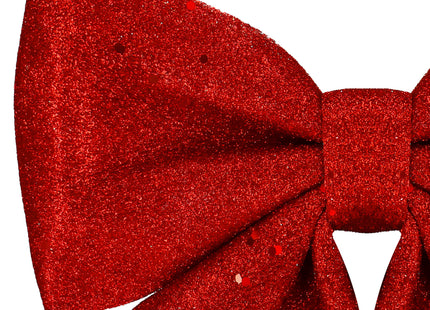 Kersthanger | Kerstversiering | Kerstdecoratie Voor Binnen | Kerststrik | Rood | 30 cm | 1 Stuk