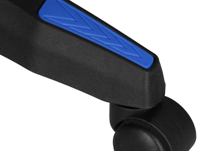 Gamestoel - Ergonomische Bureaustoel -  Verstelbaar - Blauw/Zwart