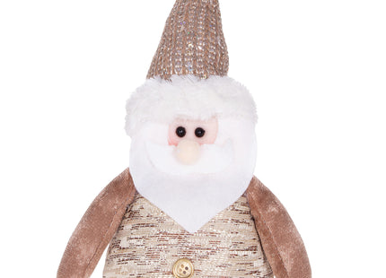 Kerstkabouter | Kerstdecoratie | Kerstversiering | Bruin | 22 cm