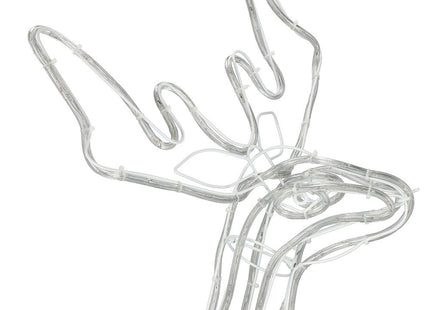 Rendier | Beweegbaar Hoofd | 288 LED Lampjes | Koel Wit