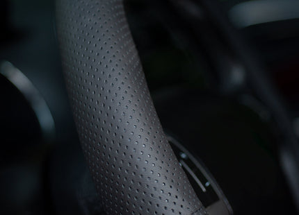 Carpassion Stuurhoes - Steering Cover - Leer - Ø 42-44 CM