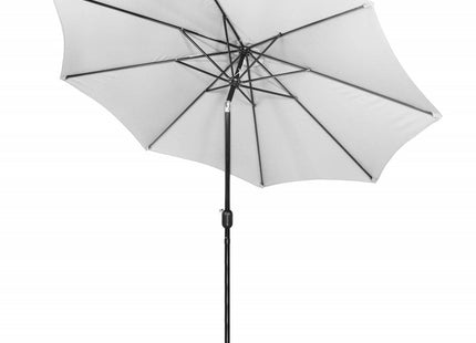 Parasol | Parasols | Kantelbaar | Met Ventilatie | Zilver | 300 cm
