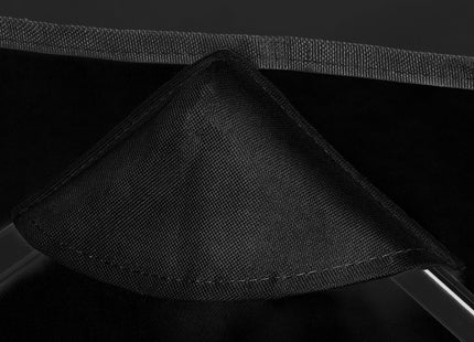 Bolderkar - Opvouwbaar - Strandkar - Tuinkar - Zwart - 80 KG - 90 x 52 x 120 Cm