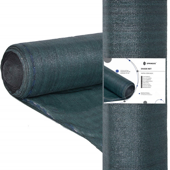 Zichtbreeknet | Rol 1,5 x 50 m | 90 % Schaduw | 140g/m2 | Groen