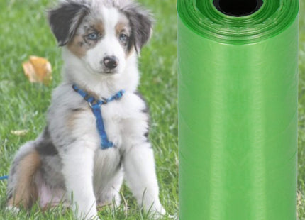Poepzakjes - Voor Honden - Sterk - Groen - 24 Rollen - 432 Stuks