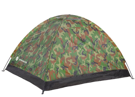 Koepeltent | Toeristentent | Kampeertent | Tent | Waterdicht | 2 Persoons | Camouflage | 200 x 200 x 105 cm