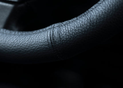 Carpassion Stuurhoes - Steering Cover - Leer - Ø 49-51 CM