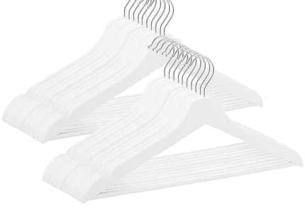 Kledinghangers | Kledinghanger | 20 Stuks | Wit