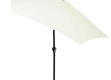 Parasol | Parasols | Kantelbaar | Met Ventilatie | Lichtgeel | 250 cm