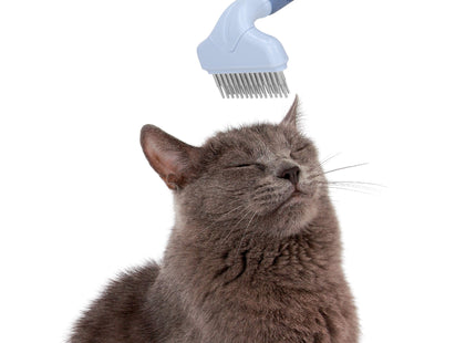 Pinnenborstel | Hondenborstel | Kattenborstel | 14,5 cm | Blauw