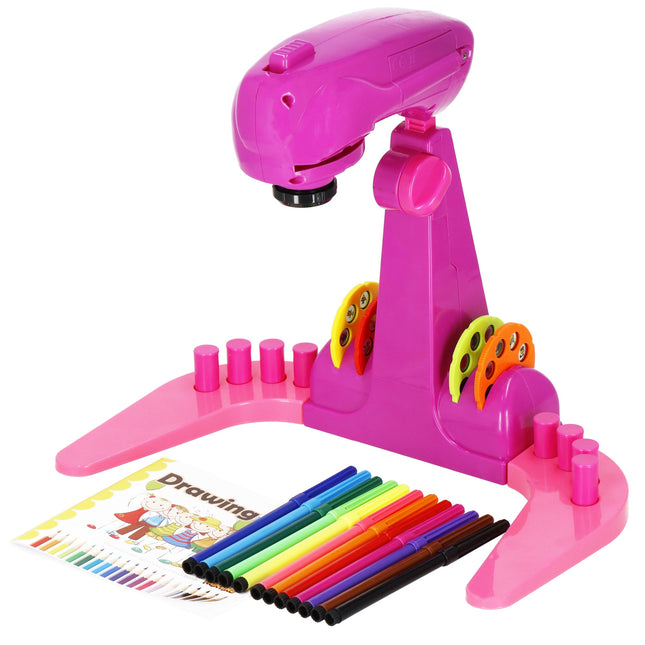Tekenprojector - Tekenen - Speelgoed - Voor Kinderen - Met Stiften en Notitieboekje