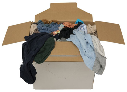 Poetslappen Bonte Tricot – 10 kg – Gerecycled Textiel