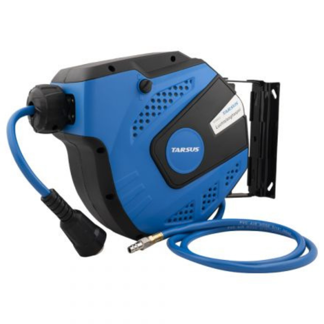 Tarsus Luchtslanghaspel 10 meter - Tot 8 Bar - Automatische Vergrendeling - Polypropyleen