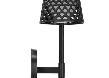 Solar Lamp - Tuinlamp - Buitenverlichting -Wandlamp - Zonne- Energie - 3 Lichtstanden - 5 in 1 - Zwart
