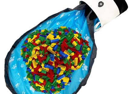 Opbergmand - Speelgoedmand - Kledingmand - Organizer - Deksel - Panda - Handvatten