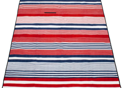 Picknickkleed | Picknickdeken | Buitenkleed | Picknick | 200 x 160 cm | Blauw/Wit/Rood
