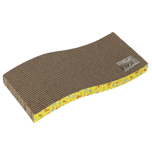 Kartonnen krabplank voor katten met kattenkruid