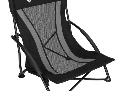 Campingstoel | Visstoel | Opvouwbaar | Zwart