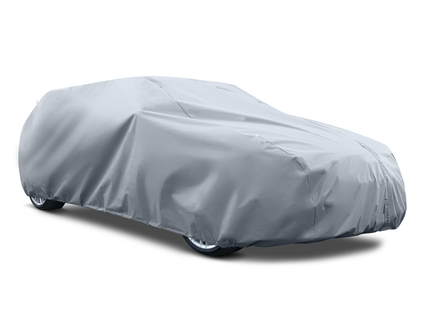 CarPassion Perfect Autohoes SUV/Bus - Beschermhoes - Waterdicht &amp; Vorstbestendig - Maat XL - Grijs - 520 x 150 x 137 cm