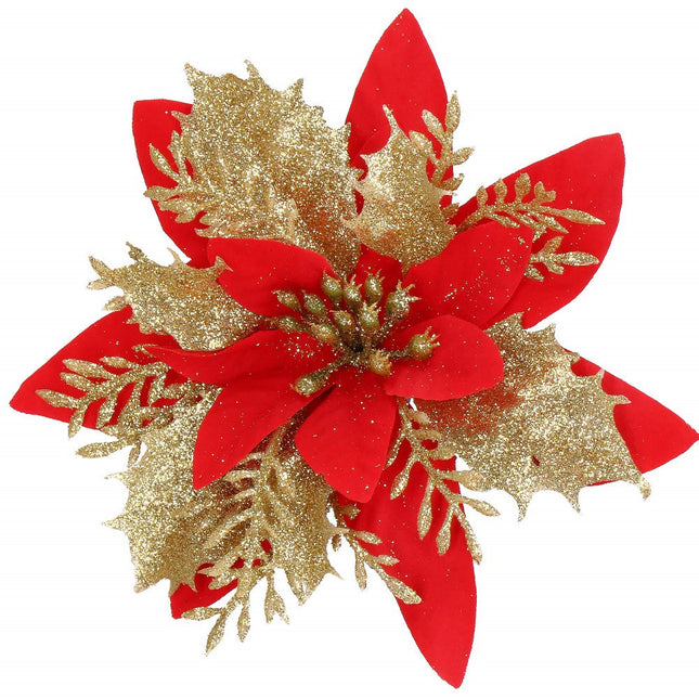Kerstversiering | Bloem | 1 Stuk