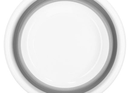 Spoelbak | Opvouwbare Spoelbak | Schaal | 9L | Grijs/Wit
