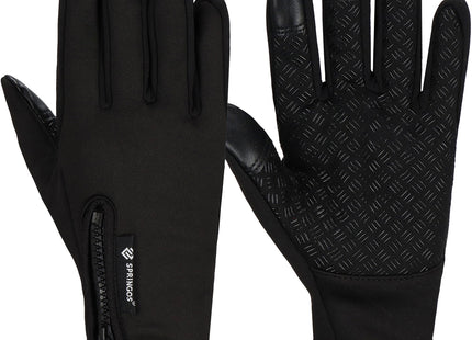 Handschoenen - Touch - Zwart - Nylon - Unisex - Maat M