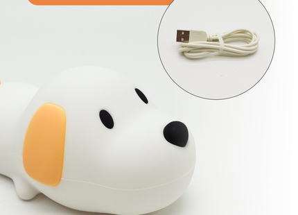 Nachtlampje - Voor Kinderen - Puppy - Oplaadbaar - Kindvriendelijk