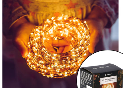 Draadverlichting Kerstverlichting - Kerstboomverlichting - 480 LED - Warm Wit - 48 M