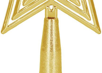 Kerstboom Piek | Ster | 15 cm | Goud