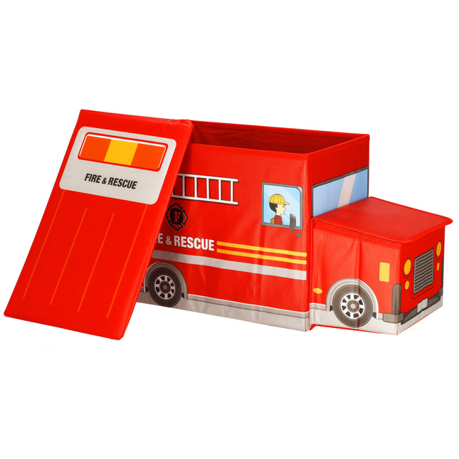 Speelgoedkist - Bandweerman - 55x 26x 32x CM