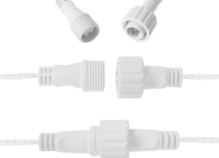 IJspegel Verlichting | 20 m + 2.5 m Snoer | 500 LED | Warm Wit | Koppelbaar | Flash