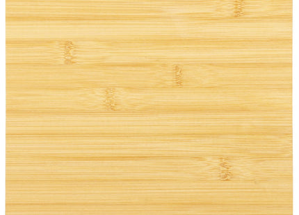 Snijplank | Snijplankenset met Houder | Bamboe Snijplank | 4-delig | 22 x 28 cm | Naturel