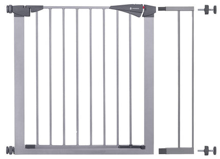 Traphekje | 93 - 98 cm | Traphek | Veiligheidshekje | Metaal/Kunststof | Grijs
