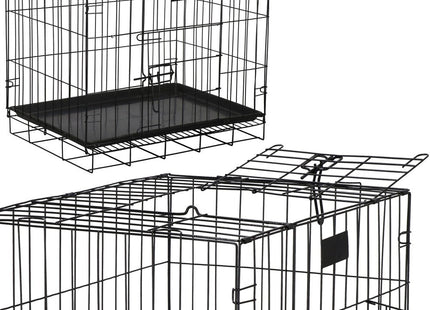 Hondenbench | Bench | Hond / Kat | 60 x 42 x 50 cm | Zwart